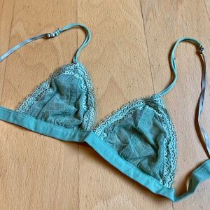 Urban Outfitters Green Bralette